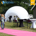 Decoración de la boda gran toldo de la sombra inflable transparente burbuja camping dome tiendas de campaña